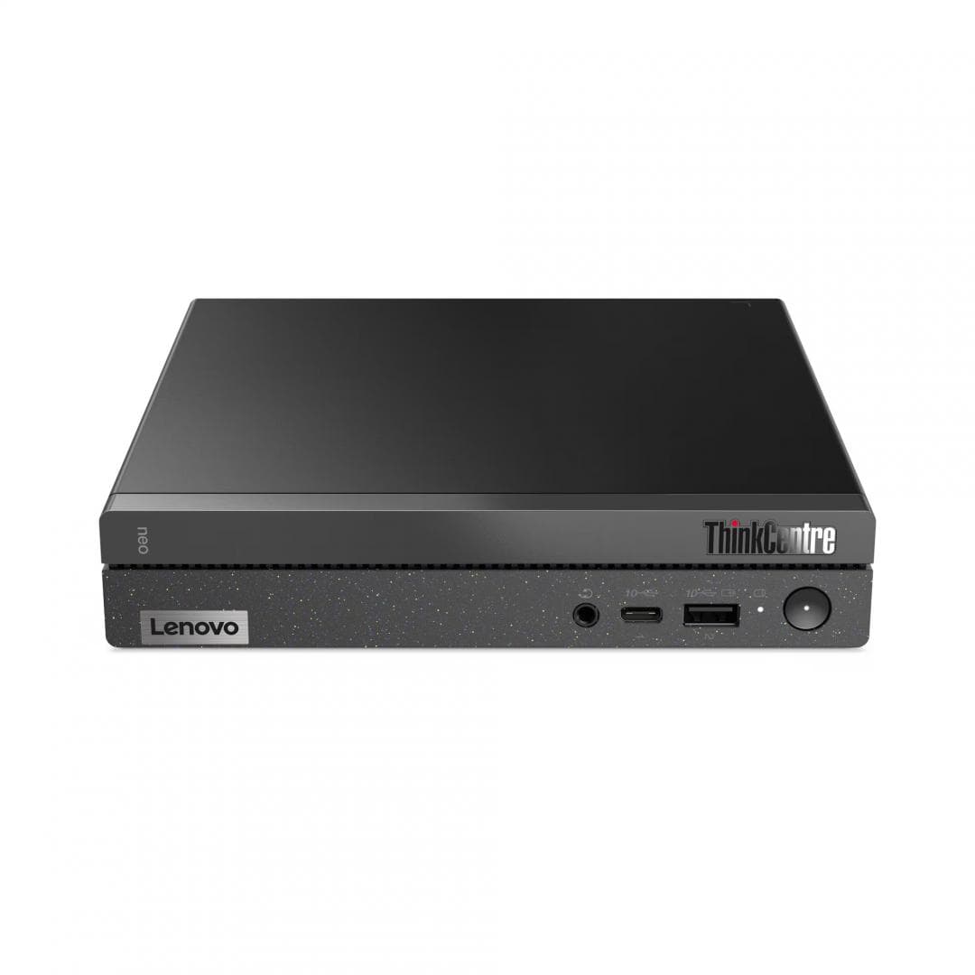 Desktop Lenovo ThinkCentre neo 50q Gen 4 Tiny, Intel Core i3-1215U, 6C (2P + 4E) / 8T, P-core 1.2 / 4.4GHz, E-core 0.9 / 3.3GHz, 10MB Intel Smart Cache, RAM 1x 8GB SODIMM DDR4-3200, 256GB SSD M.2 2280 PCIe 4.0x4 NVMe Opal 2.0, Video: Integrated Intel UHD Graphics, Optic: None, Card reader: No card