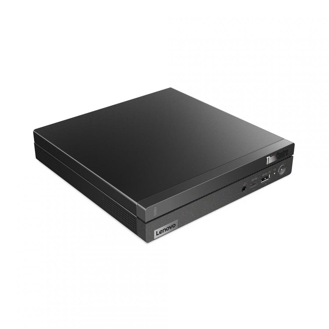 Desktop Lenovo ThinkCentre neo 50q Gen 4 Tiny, Intel Core i3-1215U, 6C (2P + 4E) / 8T, P-core 1.2 / 4.4GHz, E-core 0.9 / 3.3GHz, 10MB Intel Smart Cache, RAM 1x 8GB SODIMM DDR4-3200, 256GB SSD M.2 2280 PCIe 4.0x4 NVMe Opal 2.0, Video: Integrated Intel UHD Graphics, Optic: None, Card reader: No card