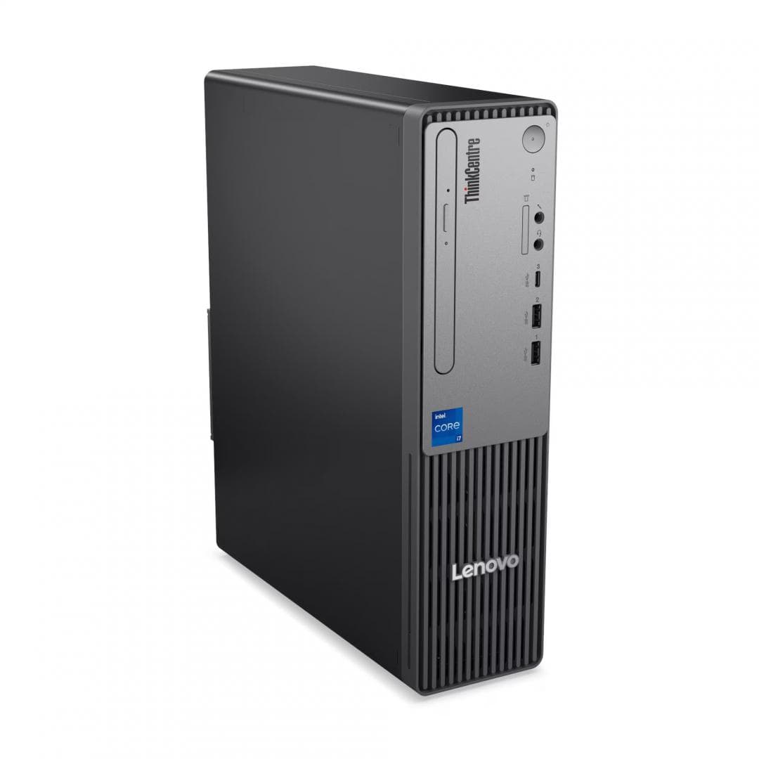 Desktop Lenovo ThinkCentre neo 50s Gen 5 SFF, Intel Core i3-14100, 4C (4P + 0E) / 8T, P-core 3.5 / 4.7GHz, 12MB Intel Smart Cache, RAM 2x 32GB UDIMM DDR5-5600, SSD 512GB SSD M.2 2280 PCIe 4.0x4 NVMe Opal 2.0, Video: Integrated Intel UHD Graphics 730, Optic: None, Card reader: 3-in-1 Card Reader