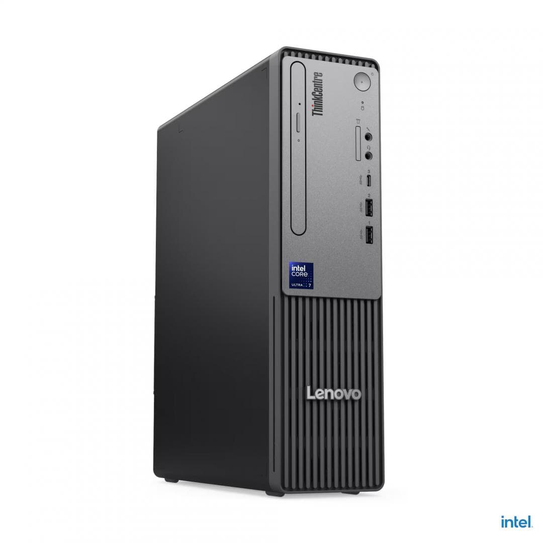 Desktop Lenovo ThinkCentre neo 50s Gen 6 , Intel® Core Ultra 5 225, 10C (6P + 4E) / 10T, Max Turbo up to 4.9GHz, 20MB Intel Smart Cache, RAM 1x 16GB UDIMM DDR5-5600, SSD 512GB SSD M.2 2280 PCIe® 4.0x4 NVMe®, Video: Intel® Arc™ A310 LP 4GB GDDR6, Optic: None, Card reader: 3-in-1 Card Reader
