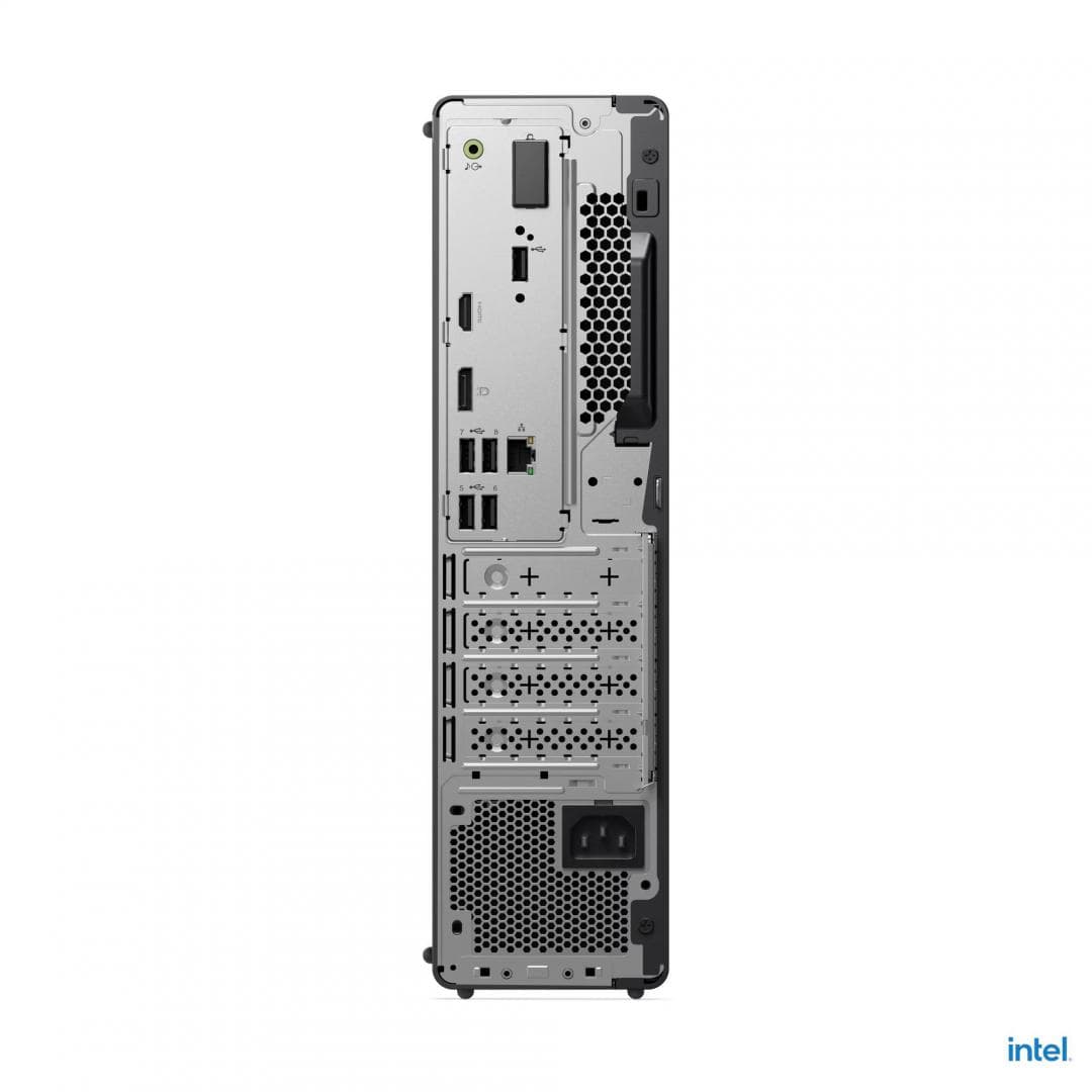 Desktop Lenovo ThinkCentre neo 50s Gen 6 , Intel® Core Ultra 5 225, 10C (6P + 4E) / 10T, Max Turbo up to 4.9GHz, 20MB Intel Smart Cache, RAM 1x 16GB UDIMM DDR5-5600, SSD 512GB SSD M.2 2280 PCIe® 4.0x4 NVMe®, Video: Intel® Arc™ A310 LP 4GB GDDR6, Optic: None, Card reader: 3-in-1 Card Reader