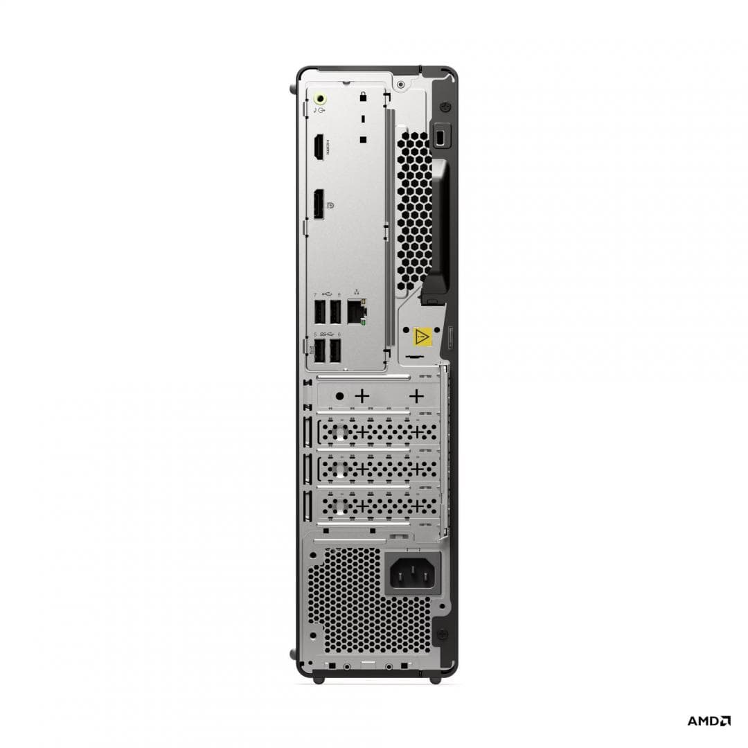Desktop Lenovo ThinkCentre neo 55s Gen 6 , AMD Ryzen™ AI 7 350 (8C / 16T, 2.0 / 5.0GHz, 8MB L2 / 16MB L3), RAM 1x 16GB SODIMM DDR5-5600, SSD 512GB SSD M.2 2280 PCIe 4.0x4 NVMe, Video: Integrated AMD Radeon™ 860M Graphics, Optic: None, Card reader: No Card Reader, Integrated 100/1000M, WLAN: None