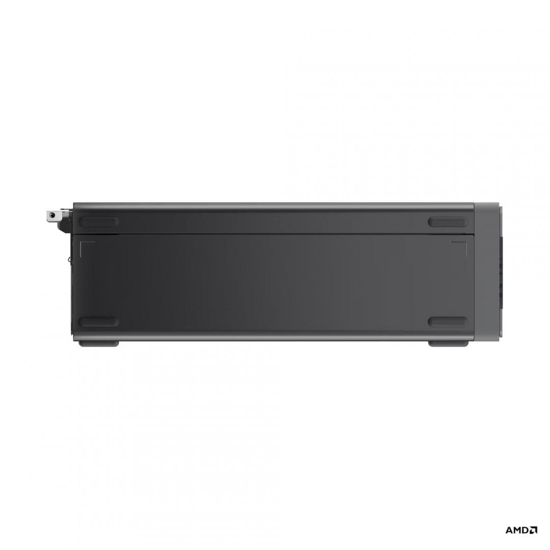 Desktop Lenovo ThinkCentre neo 55s Gen 6 , AMD Ryzen™ AI 7 350 (8C / 16T, 2.0 / 5.0GHz, 8MB L2 / 16MB L3), RAM 1x 16GB SODIMM DDR5-5600, SSD 512GB SSD M.2 2280 PCIe 4.0x4 NVMe, Video: Integrated AMD Radeon™ 860M Graphics, Optic: None, Card reader: No Card Reader, Integrated 100/1000M, WLAN: None