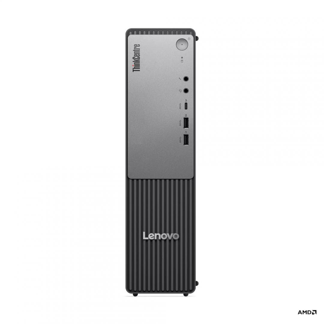 Desktop Lenovo ThinkCentre neo 55s Gen 6 , AMD Ryzen™ AI 7 350 (8C / 16T, 2.0 / 5.0GHz, 8MB L2 / 16MB L3), RAM 1x 16GB SODIMM DDR5-5600, SSD 1TB SSD M.2 2280 PCIe® 4.0x4 NVMe®, Video: Integrated AMD Radeon™ 860M Graphics, Optic: None, Card reader: No Card Reader, Integrated 100/1000M, WLAN: None