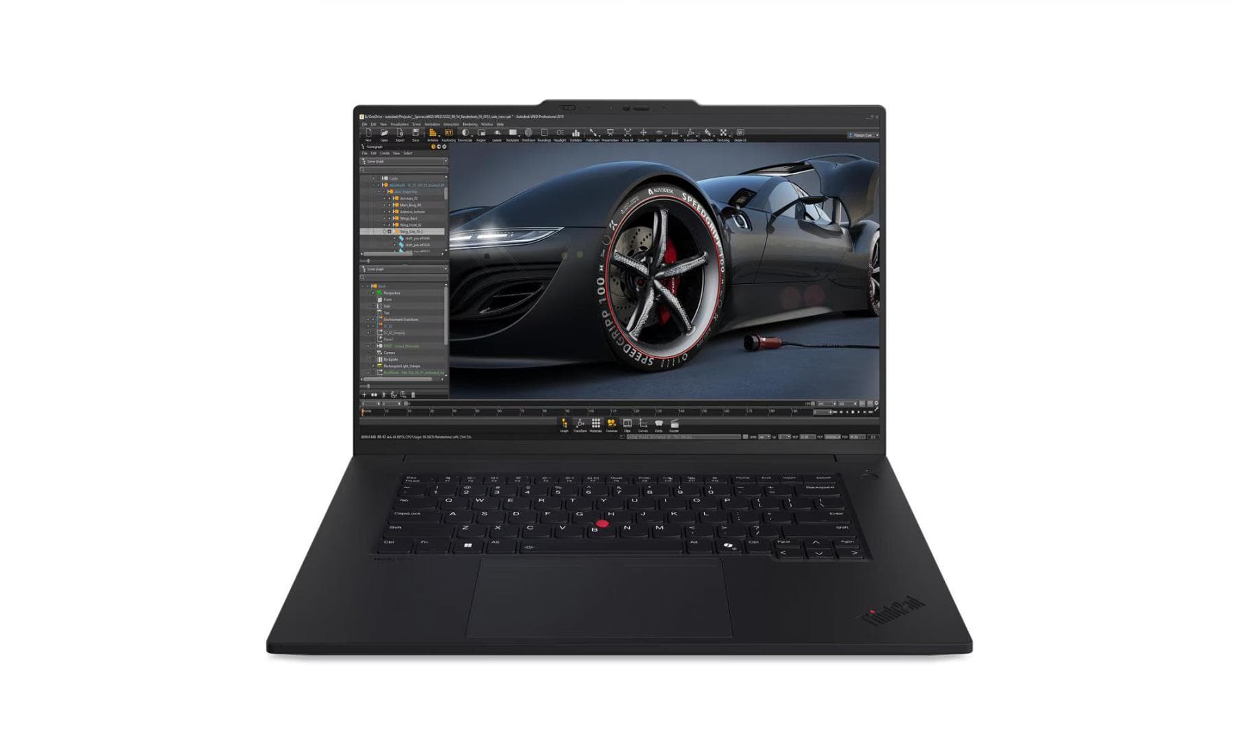 Laptop Workstation Lenovo ThinkPad P1 Gen 7, cu procesor Intel Core Ultra 7 165H, 16'' IPS, 32 GB LPDDR5x, 1 TB SSD, NVIDIA GeForce RTX 3000, 8GB GDDR6, Windows 11 Pro