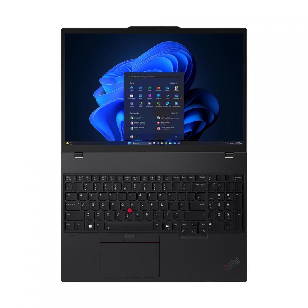 Laptop Business Lenovo ThinkPad T16 Gen 4, cu procesor Intel Core Ultra 7 255U, 16'' IPS, 32 GB DDR5, 1 TB SSD, Intel Graphics, Windows 11 Pro