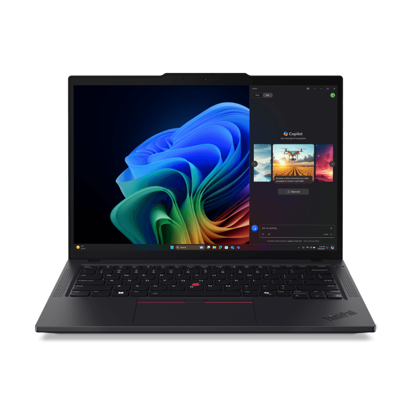 Laptop Business Lenovo ThinkPad T14 Gen 6 (AMD) Copilot+ PC, cu procesor Ryzen AI 7 PRO 350, 14'' IPS, 64 GB DDR5, 1 TB SSD, AMD Radeon 860M, Windows 11 Pro