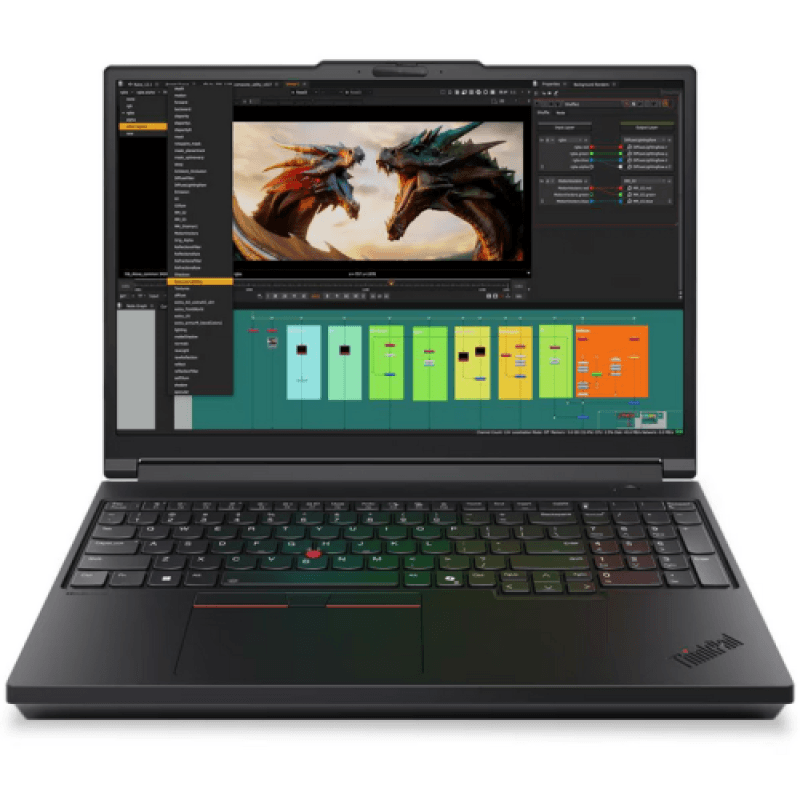 Laptop Workstation Lenovo ThinkPad P16 Gen 3, cu procesor Intel Core Ultra 9 275HX, 16'' OLED Touch, 64 GB DDR5, 2 TB SSD, NVIDIA RTX PRO 5000, 24 GB GDDR7, Windows 11 Pro