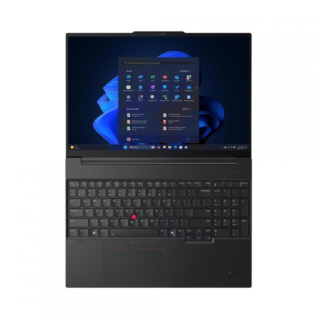 Laptop Business Lenovo ThinkPad E16 Gen 3, cu procesor Intel Core Ultra 5 225U, 16'' IPS, 16 GB DDR5, 512 GB SSD, Intel Graphics, Windows 11 Pro