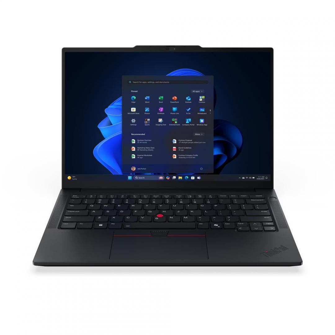 Laptop Business Lenovo ThinkPad E14 Gen 7, cu procesor Intel Core Ultra 5 225U, 14'' IPS, 8 GB DDR5, 256 GB SSD, Intel Graphics, Fr OS