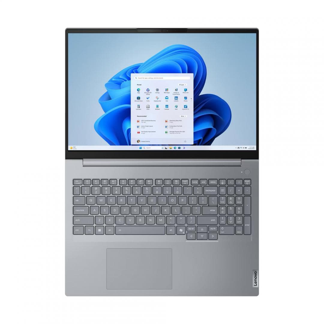 Laptop SMB Lenovo ThinkBook 16 G9 IRL, cu procesor Intel Core 7 240H, 16'' IPS, 16 GB DDR5, 1 TB SSD, Intel Graphics, Fr OS