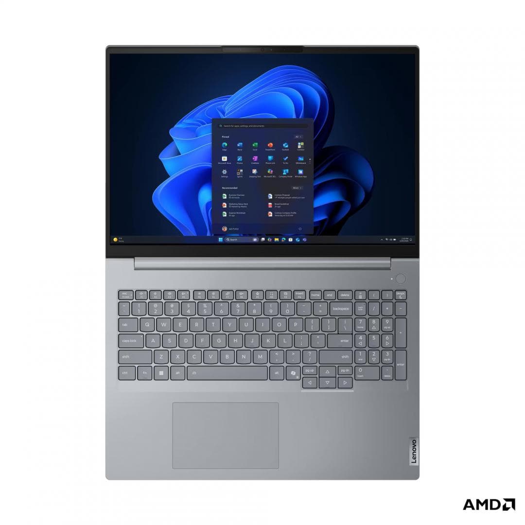 Laptop SMB Lenovo ThinkBook 14 G9 AHP, cu procesor AMD Ryzen 7 250, 14'' IPS, 32 GB DDR5, 512 GB SSD, AMD Radeon 780M, Fr OS
