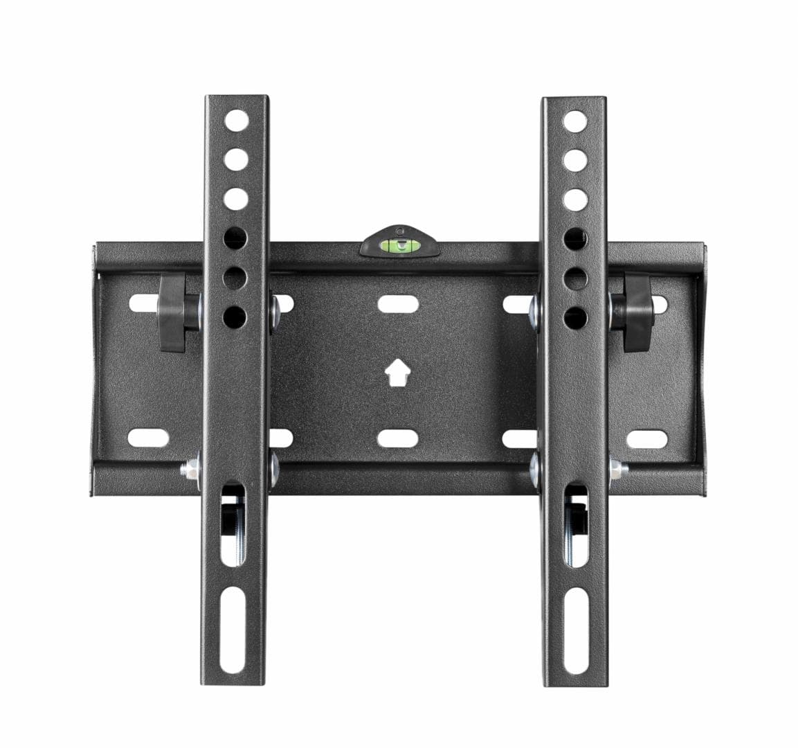 Suport de perete Akai cu inclinatie +12/-12°, diagonala display 23"-42", VESA min. 75x75, VESA max. 200x200, suporta pana la 30kg, distanta fata de perete 53mm, negru
