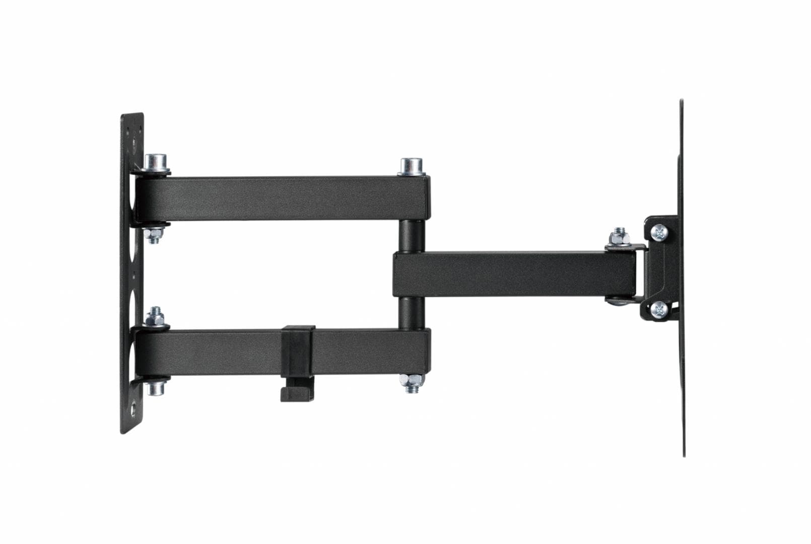 Suport de perete Akai cu inclinatie +3/-10°, diagonala display 23"-43", VESA min. 100x100, VESA max. 200x200, suporta pana la 30kg, distanta fata de perete MAX 378mm, negru