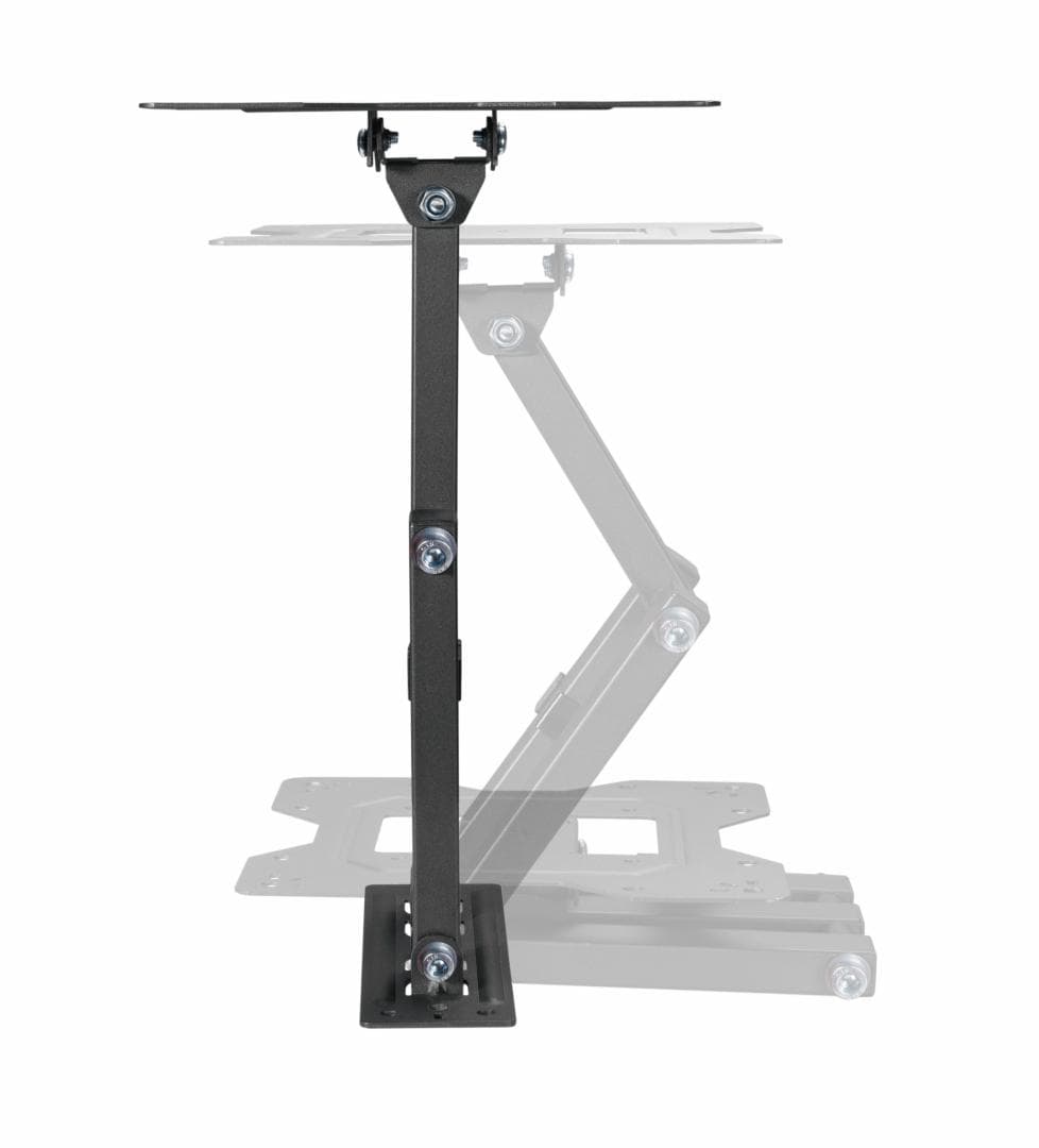 Suport de perete Akai cu inclinatie +3/-10°, diagonala display 23"-43", VESA min. 100x100, VESA max. 200x200, suporta pana la 30kg, distanta fata de perete MAX 378mm, negru