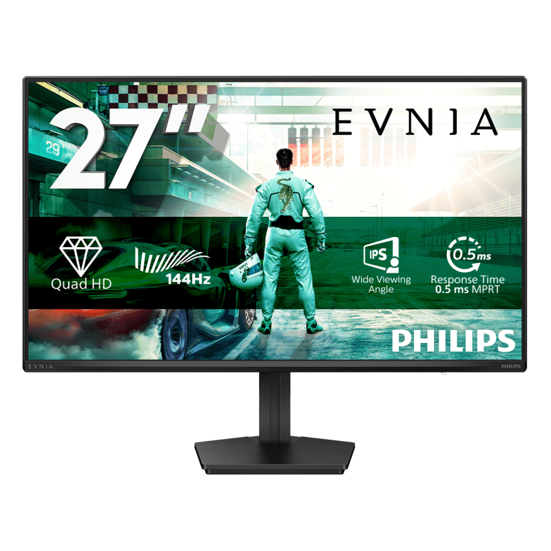 Monitor Philips 27" 27M2N3500NF/00, Diagonal (inch): 27, Diagonal (cm): 68, Aspect ratio: 16:9, Panel: IPS, Resolution: 2560x1440, Refresh Rate: 144Hz, Response time MPRT: 0.5ms, Brightness (max): 300 cd/m², Contrast (static) : 1500:1, Contrast (dynamic): Mega Infinity DCR, Viewing angle: 178/178