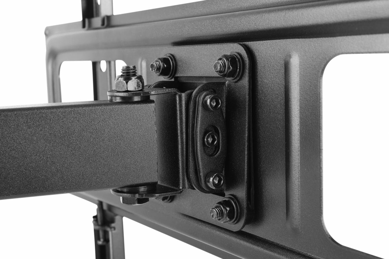 Suport de perete Akai cu inclinatie +10/-15°, diagonala display 32"-55", VESA min. 75x75, VESA max. 400x400, suporta pana la 35kg, distanta fata de perete max 427mm, negru