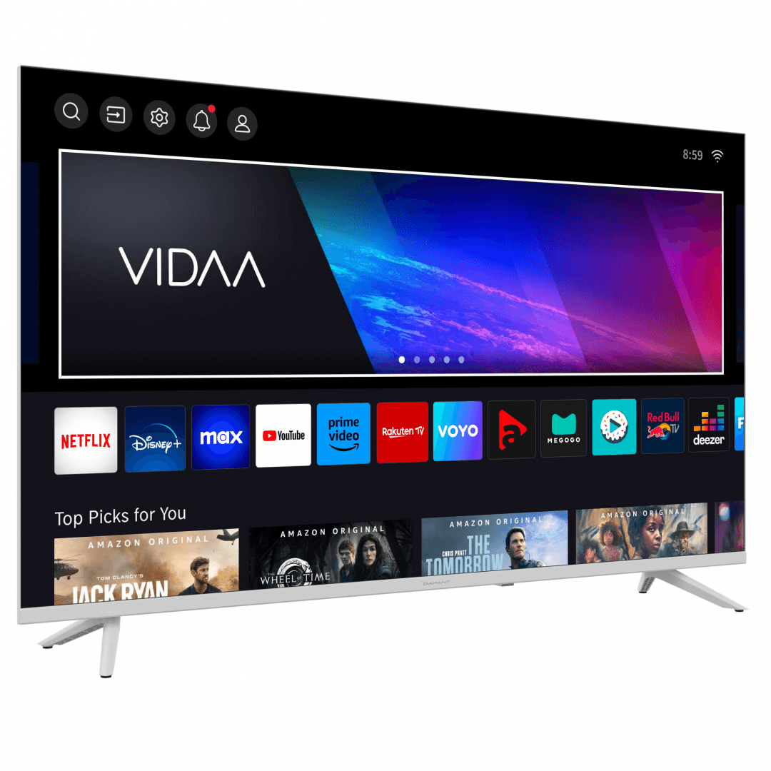 LED TV DIAMANT SMART 32HL4331H/C, 80 cm, HD, Alb, VIDAA
