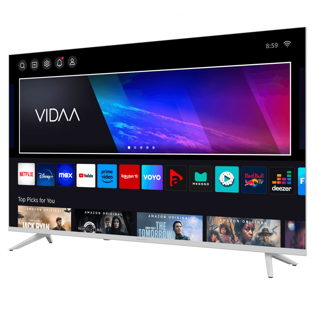 LED TV DIAMANT SMART 32HL4331H/C, 80 cm, HD, Alb, VIDAA