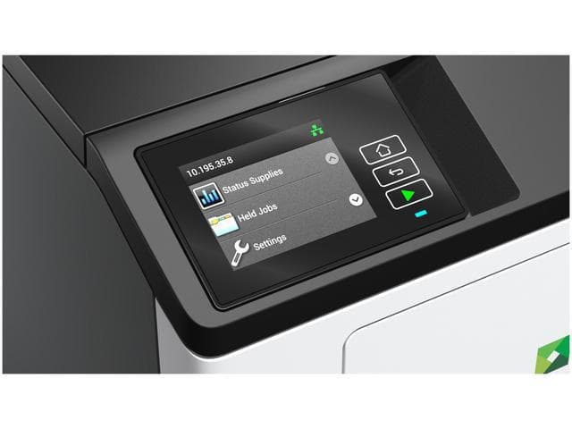 Imprimanta laser monocrom Lexmark MS531dw, A4, Grup de lucru mediu, 2.8 inch (7.2 cm) Colour touch screen, Alimentator multifuncţional de 100 de coli, Unitate duplex integrată, Tavă de ieşire de 150 de coli, Tavă integrat de 250 coli,Porturi standard Gigabit Ethernet (10/100/1000), Port frontal de