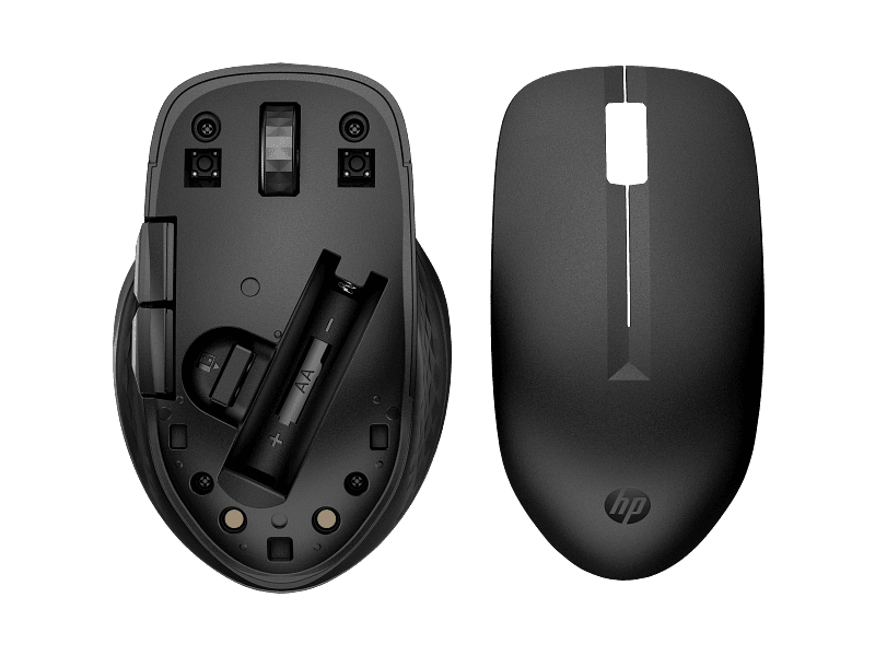 HP MOUSE Wireless 435 pentru mai multe dispozitive, Culoare: Negru, Dimensiuni: 115,41 x 74,16 x 40,29 mm, Greutate: 0.07kg, Garantie 1 an