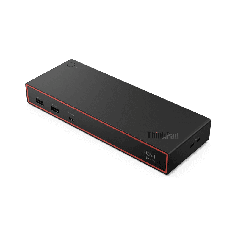 Lenovo ThinkPad USB4 Smart Dock 5500 Prin cablu Negru