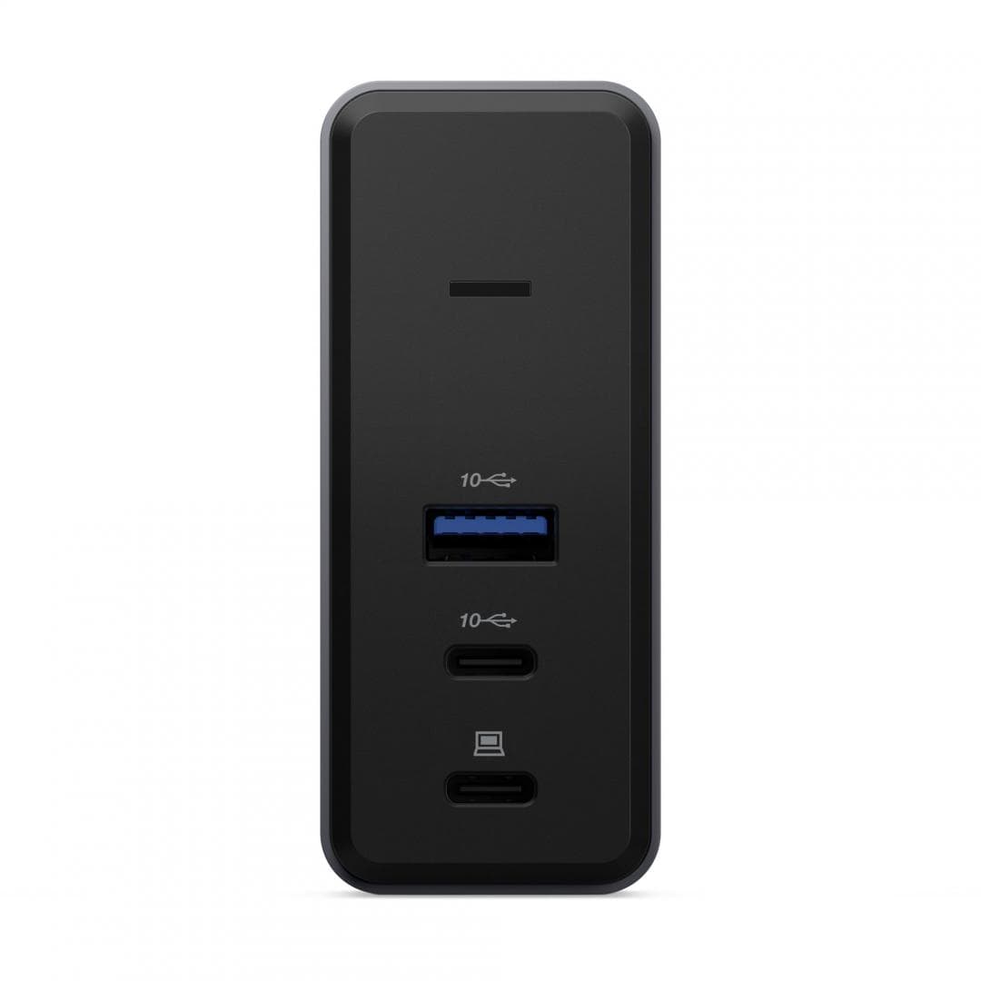 Lenovo X9 Charging GaN Dock Prin cablu USB 3.2 Gen 2 (3.1 Gen 2) Type-C Gri