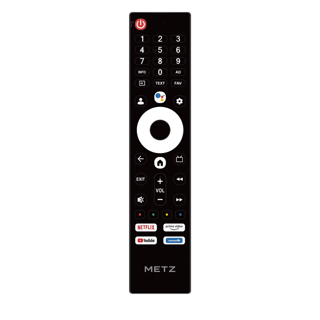 Televizor METZ LED 43MUF7000Z, 109 cm, Smart Google TV, 4K, Clasa F