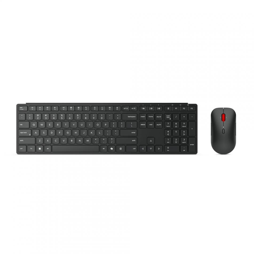 Lenovo Wireless Multi-Mode Pro Combo Keyboard and Mouse 6000-US English