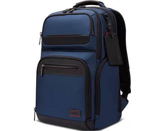 Lenovo ThinkPad Executive 16" Backpack, 22L capacity, 36.2 x 25.3 x 2.2 cm, 1.8kg, Outside Fabric Material: polyester 88%, leather 12%, Navy