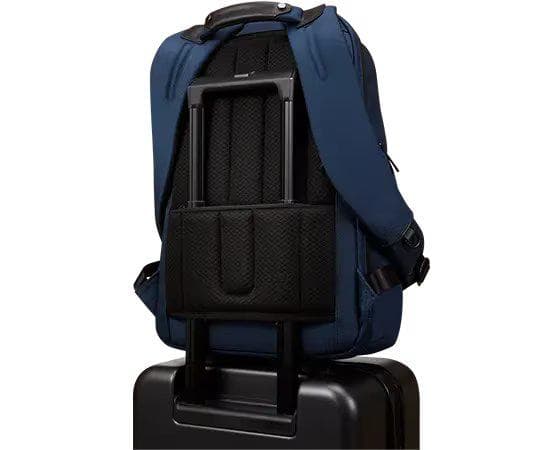 Lenovo ThinkPad Executive 16" Backpack, 22L capacity, 36.2 x 25.3 x 2.2 cm, 1.8kg, Outside Fabric Material: polyester 88%, leather 12%, Navy