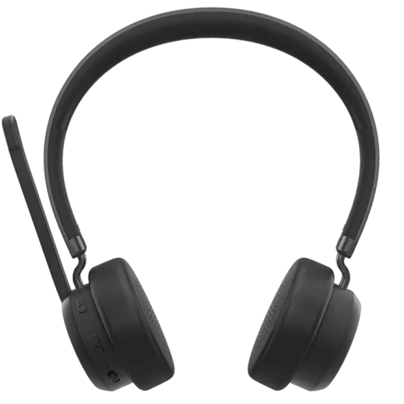 Lenovo Wireless Stereo Headset, Greutate: 392g, Color: Black, Audio Input: Bluetooth 5.3, Included Accessory: USB-C to USB-C cable, Cable Length: 1.3m, Play Time: 60h, Battery Capacity: 640mAh, Garantie: 2Y