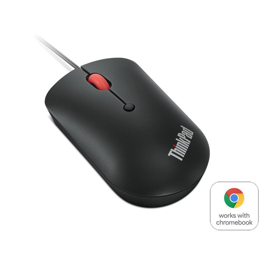 Lenovo ThinkPad USB-C Wired Compact Mouse