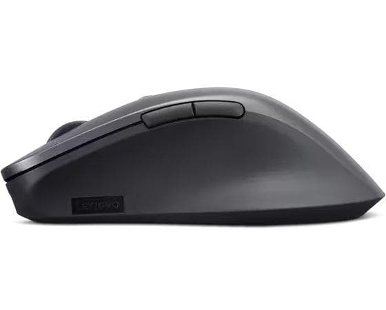 Lenovo Professional Bluetooth Rechargeable Mouse, Color Storm grey, Cable Length/Type USB-A to USB-C Charging Cable, length 50 cm (19.7 inches), Battery Life Up to 3 months in single charge (may vary based on usage), DPI - Three-stage DPI setting (800, 1600, 2400 as default), can be set from 800 to