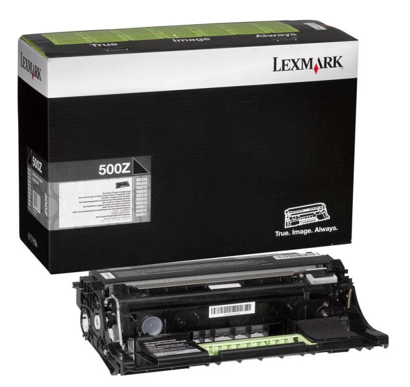 Drum Lexmark 50F0Z00, Return Program black, 60 k, MS310d , MS310dn , MS312dn , MS410d , MS410dn , MS415dn , MS510dn , MS510dtn with 3 year Exchange Service , MS610de , MS610dn , MS610dte , MX310dn , MX410de , MX510de , MX511de , MX511dhe , MX511dte , MX611de , MX611dhe