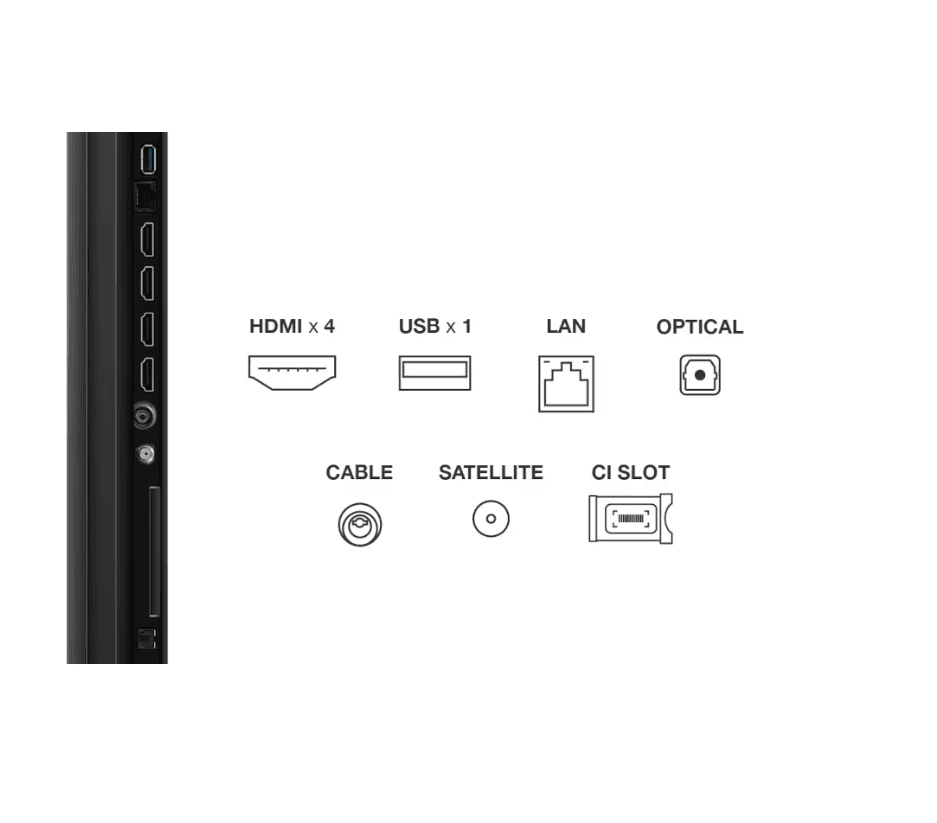 Televizor TCL Mini LED 50Q6C, 126 cm, Smart Google TV, 4K Ultra HD, (Model 2025)