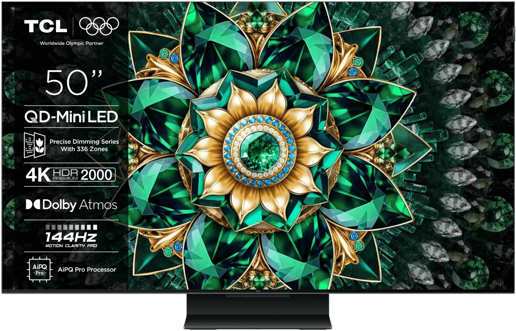 Televizor TCL Mini LED 50Q7C, 126 cm, Smart Google TV, 4K Ultra HD, (Model 2025)