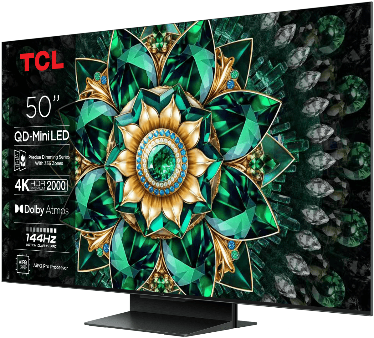 Televizor TCL Mini LED 50Q7C, 126 cm, Smart Google TV, 4K Ultra HD, (Model 2025)