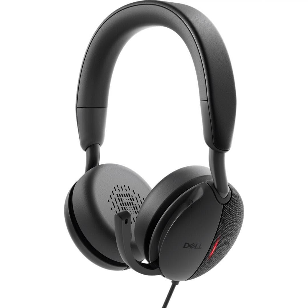DELL PRO WIRED ANC HEADSET WH5024, Tech Specs: Audio (output/speaker): Speaker Size 40mm, Frequency Response 20Hz - 20kHz, Frequency Response (talk mode) 100Hz - 8kHz, Speaker Driver Sensitivity 120dB @ 1mW/1kHz, Noise cancellation ANC, User Hearing Protection: Yes, Audio (input/microphone): Noise