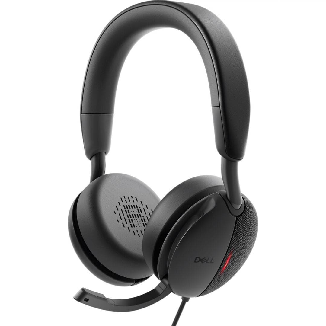 DELL PRO WIRED ANC HEADSET WH5024, Tech Specs: Audio (output/speaker): Speaker Size 40mm, Frequency Response 20Hz - 20kHz, Frequency Response (talk mode) 100Hz - 8kHz, Speaker Driver Sensitivity 120dB @ 1mW/1kHz, Noise cancellation ANC, User Hearing Protection: Yes, Audio (input/microphone): Noise