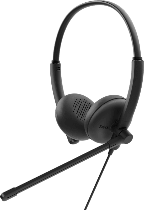 Dell Wired Headset WH125, Connectivity Technology: Wired, Cable Length: 2.1 m, Minimum Frequency Response: 20 Hz, Maximum Frequency Response: 20 kHz, Zoom Certification: No, Noise Canceling: No, AI-powered: No, Earpiece Design: On-ear, Driver Size: 2.7 cm, Signal to Noise Ratio (SNR): 61dB, Earpiece