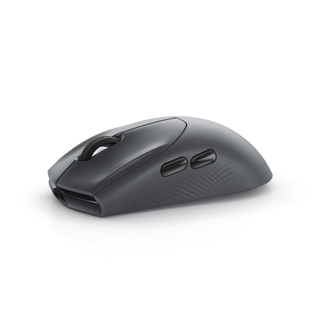 Dell Alienware Tri-Mode Wireless Gaming Mouse AW720M, Connection type: Tri-mode Wireless (2.4GHz, Bluetooth 5.1 and wired), Movement Resolution: 26000 dpi, , Magnetic Snap Charging Function, Adjustable Dots Per Inch (DPI), Wireless mode (2.4GHz), Buttons Qty: 8, Performance: 50 G maximum