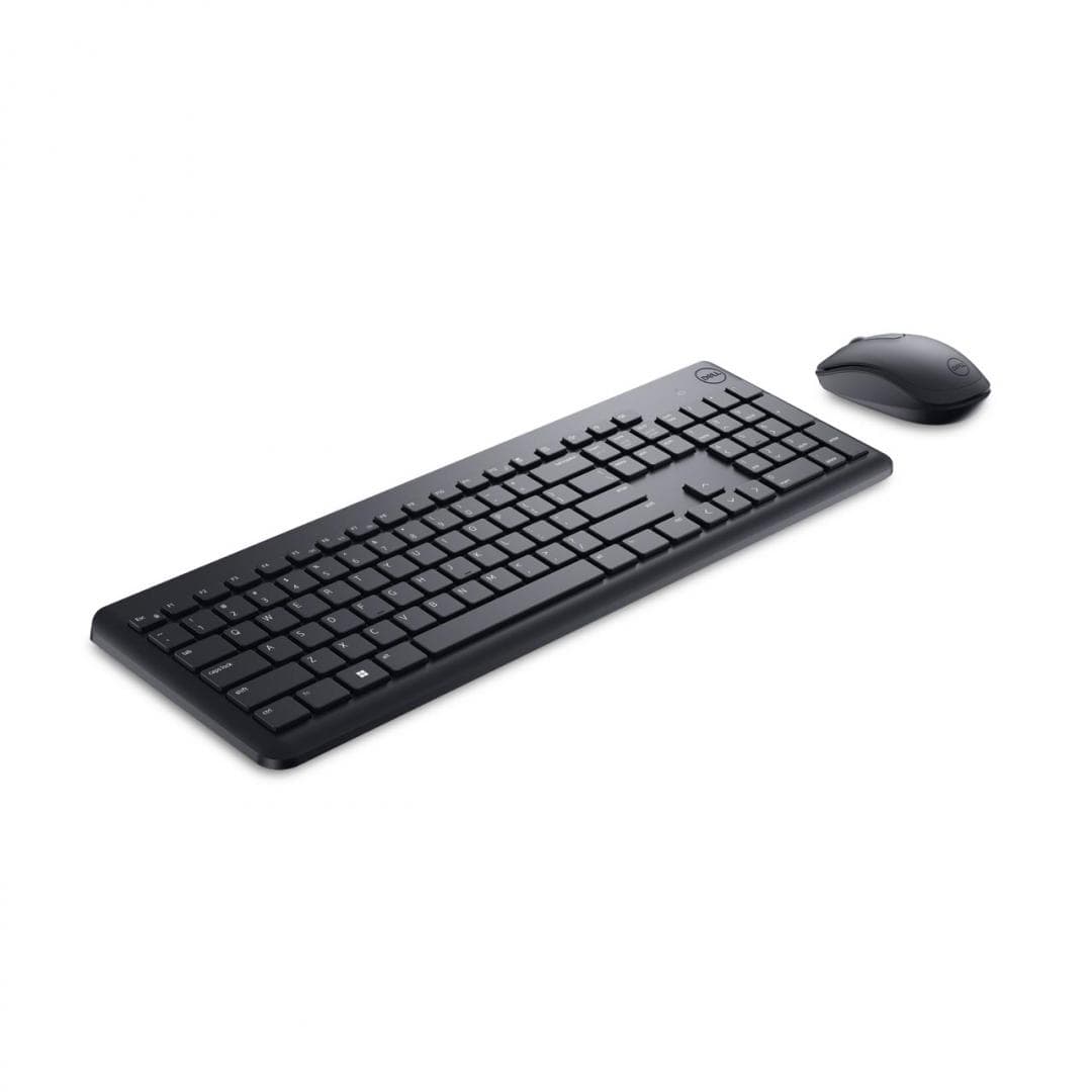 Dell Kit Mouse and Keyboard KM3322W Wireless, QWERTZ Romanian Layout, Device Type: Keyboard and mouse set, Wireless Receiver: USB wireless receiver, Connectivity Technology: Wireless, Interface: 2.4 GHz, Keyboard: Adjustable Height: Yes, Hot Keys Function: Volume, mute, Keyboard Technology: Plunger