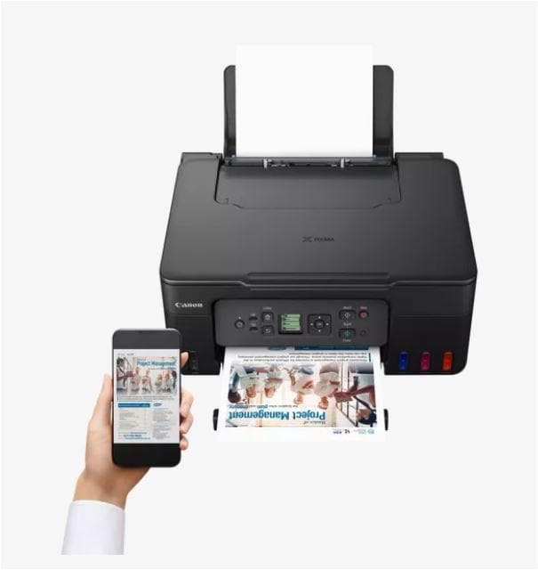 "Multifunctional inkjet color CISS Canon PIXMA G3470 Black, dimensiune A4(Printare, Copiere, Scanare), viteza imprimare 11ipm alb-negru, 6ipm color,rezolutie printare 4800x1200 dpi, imprimare fara margini, alimentarehartie 100 coli, scanner CIS rezolutie 600x1200 dpi, copiere multipla 99copii