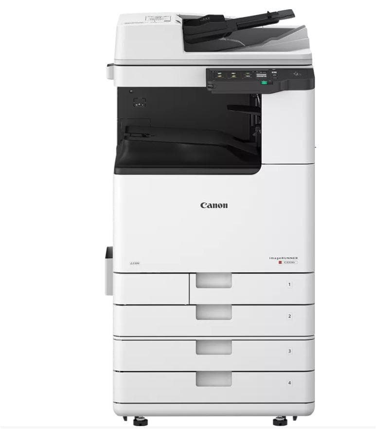 Multifunctional laser color Canon imageRUNNER C3326i, dimensiune A3 (Printare, Copiere, Scanare, Fax Optional), duplex, viteza imprimare 26ppm A4 / 15ppm A3, rezolutie printare 1200dpi × 1200dpi, , procesor 1.6GHz, memorie 2GB RAM, alimentare hartie 100 + 550 + 550 coli, alimentare hartie maxim 2300