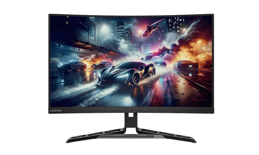 Monitor Gaming 27" Lenovo Legion R27qc-30, LED, Vertical Alignment, 2560x1440; 60Hz; 16:9; Anti-glare; Display color: 16.7 Million; Color Gamut: 45% NTSC, 0.5 ms (MPRT) / 1 ms (Level 4) / 2 ms (Level 3) / 3 ms (Level 2) / 4 ms (Level 1), 350 cd/m² cd/m², 3000:1 static, 160° / 178°, Video Connector