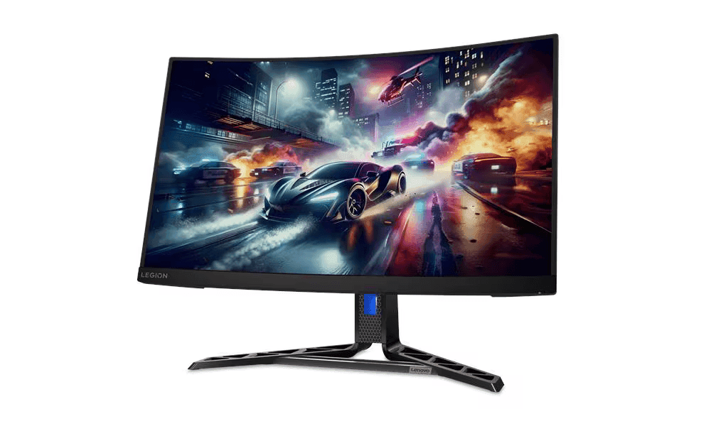 Monitor Gaming 27" Lenovo Legion R27qc-30, LED, Vertical Alignment, 2560x1440; 60Hz; 16:9; Anti-glare; Display color: 16.7 Million; Color Gamut: 45% NTSC, 0.5 ms (MPRT) / 1 ms (Level 4) / 2 ms (Level 3) / 3 ms (Level 2) / 4 ms (Level 1), 350 cd/m² cd/m², 3000:1 static, 160° / 178°, Video Connector