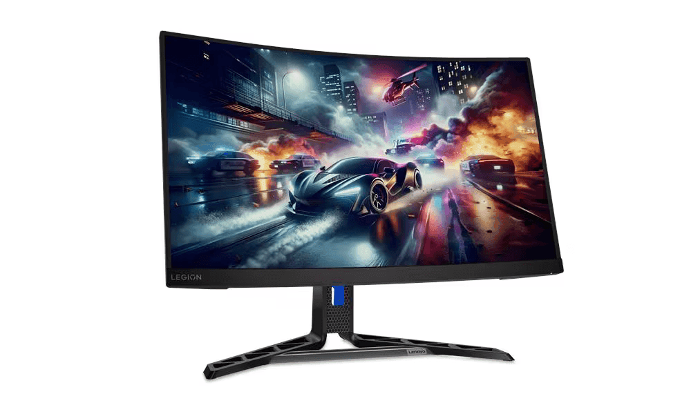 Monitor Gaming 27" Lenovo Legion R27qc-30, LED, Vertical Alignment, 2560x1440; 60Hz; 16:9; Anti-glare; Display color: 16.7 Million; Color Gamut: 45% NTSC, 0.5 ms (MPRT) / 1 ms (Level 4) / 2 ms (Level 3) / 3 ms (Level 2) / 4 ms (Level 1), 350 cd/m² cd/m², 3000:1 static, 160° / 178°, Video Connector