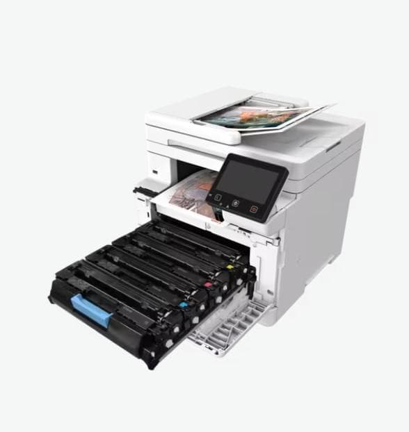 Multifunctional color Canon i-SENSYS MF664Cdw, Tehnologie: Laser, Format: A4, Functii: Print, copy, scan, Viteza printare max: 25ppm, Rezolutie 600x600dpi, max 1,200 × 1,200 dpi, Limbaje printare: UFR II, PCL 6, Duplex, copiere: viteza: 25ppm, Rezolutie: 600 × 600 dpi, zoom: 25 - 400%, Scanare