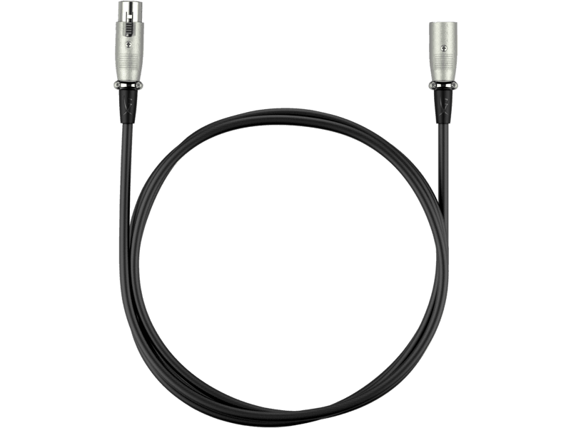 Cablu HyperX XLR, lungime 3m, T-M, diametru: 24 AWG, negru